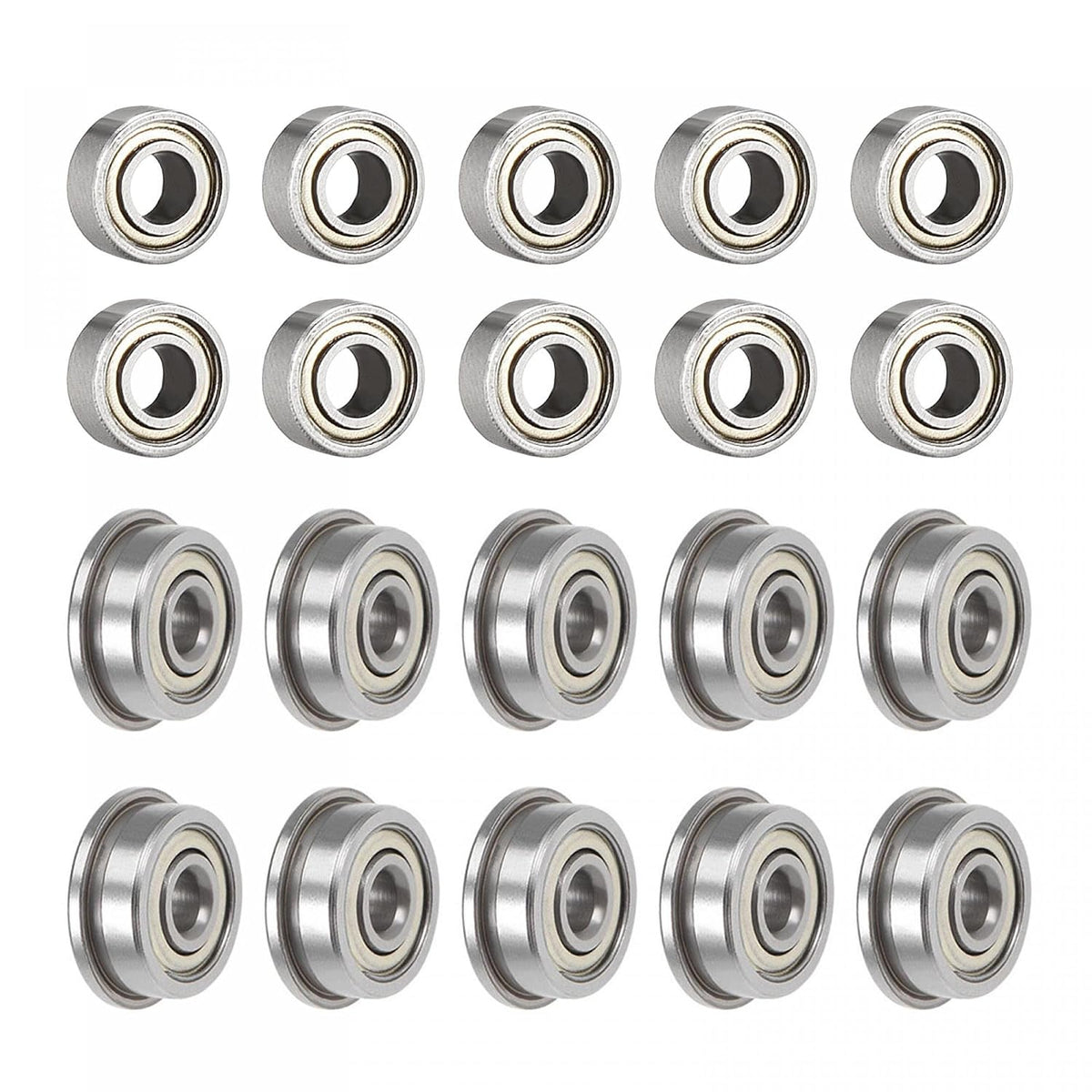 30pcs 683ZZ F623ZZ Deep Groove Ball Bearings Carbon Steel Double Shielded