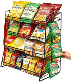 LinkMejor Candy Display Rack med 10 Clips, Snack Organizer til Hættebord