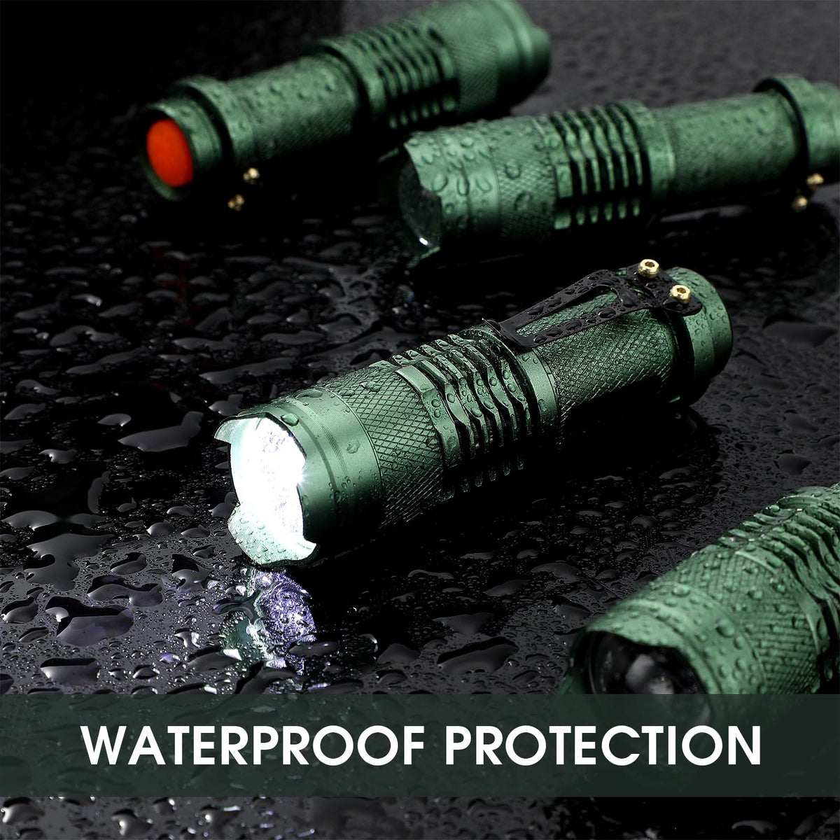 LinkMejor 20 Pack Mini LED Tactical Flashlights