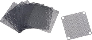 Ekran wiatrołapowy do komputerów z śrubkami, do chłodzącej, bezpiecznej osłony obudowy, PVC, 60 mm, 10 sztuk