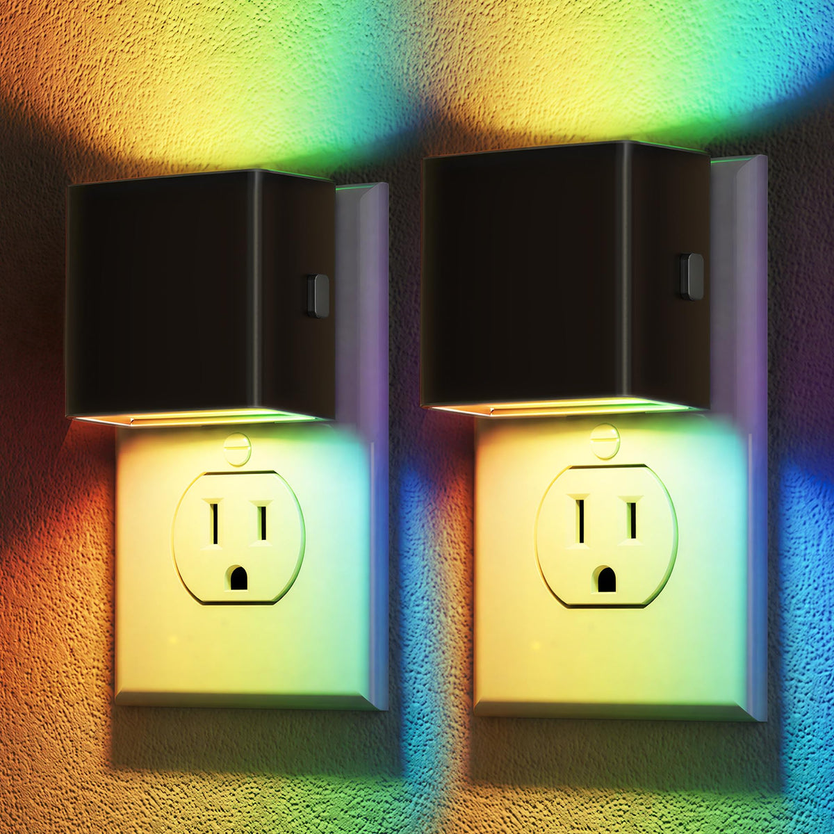 LinkMejor Luci Notte da Parete, Luci Notte da Inserire, [4 Pack]