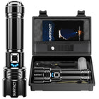 Taschenlampen 20000 Lumen wiederaufladbar 30W super helles LED Taschenlampe