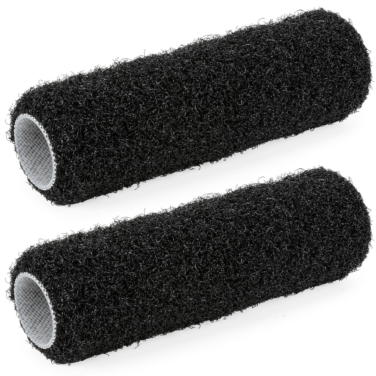 2pcs 9" Cubierta de Rodillo de Compuesto de yeso, Rodillo de Barro de Yeso Resistente a los Cobertizos