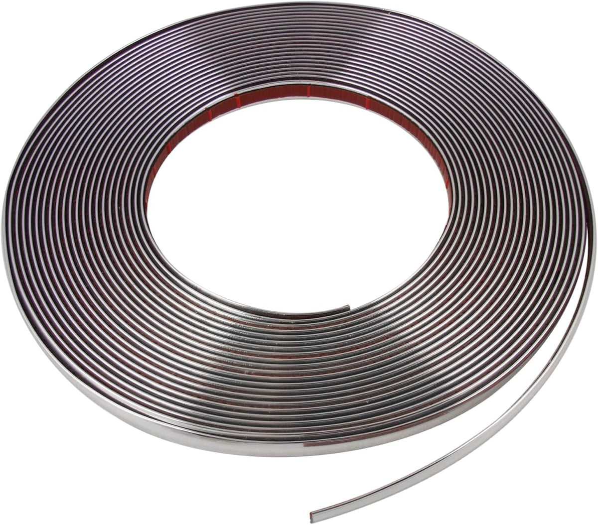 Chrome Silver Tone 15mm x 12M Trim Strip Decoration for Car