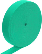 LinkMejor Elastic Band, 1" x 15 Yard Stretch Knit Elastic Bands Fabric Elastic Band for Sewing, Wigs, Waistband, Pants, Craft DIY (Seaweed Green)