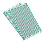 2pcs 8x12cm Double Sided PCB Board Universal Printed Circuit Proto Board for DIY Soldering Electronic Projects Practice Test Circuit