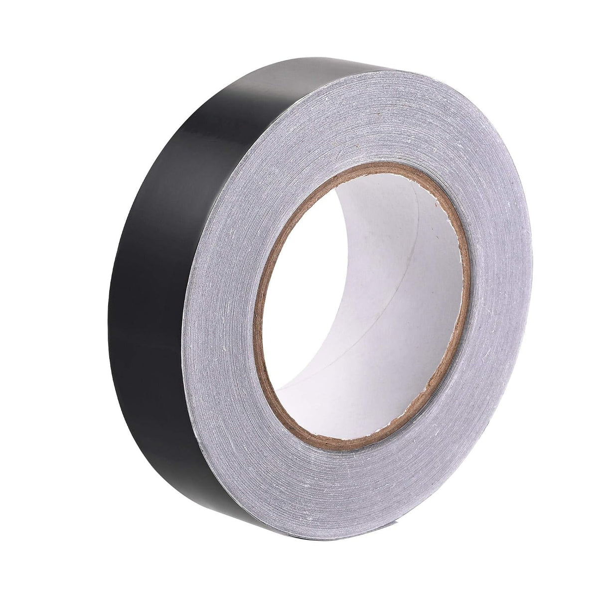 Aluminum Foil Tape Black Matte Tape Non Reflective 25mmx50m/164ft for HVAC, Sealing, Patching Hot and Cold Air Ducts