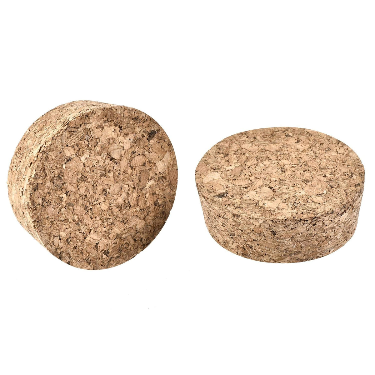 Tapered Cork Plugs Wooden Stoppers 54x50x19mm for Test Tubes Bottles 25Pcs