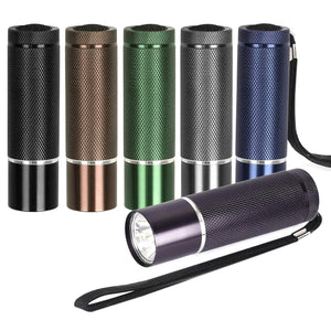 LinkMejor 6-Pack Aluminum LED Latarki Zawierające baterie AAA