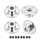8mm Inner Dia H13xD16 Rigid Flange Coupling Motor Guide Shaft Coupler Motor Connector for DIY Parts 4Pcs