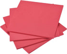 LinkMejor Red EVA Foam Sheets 10 x 10 Inch 7mm Thickness for Crafts DIY Projects, 4 Pcs
