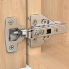 LinkMejor 10 Pack Hinges de Cabine Complètement Recouvrantes, Ajustement 4D, Fermeture Douce 105°