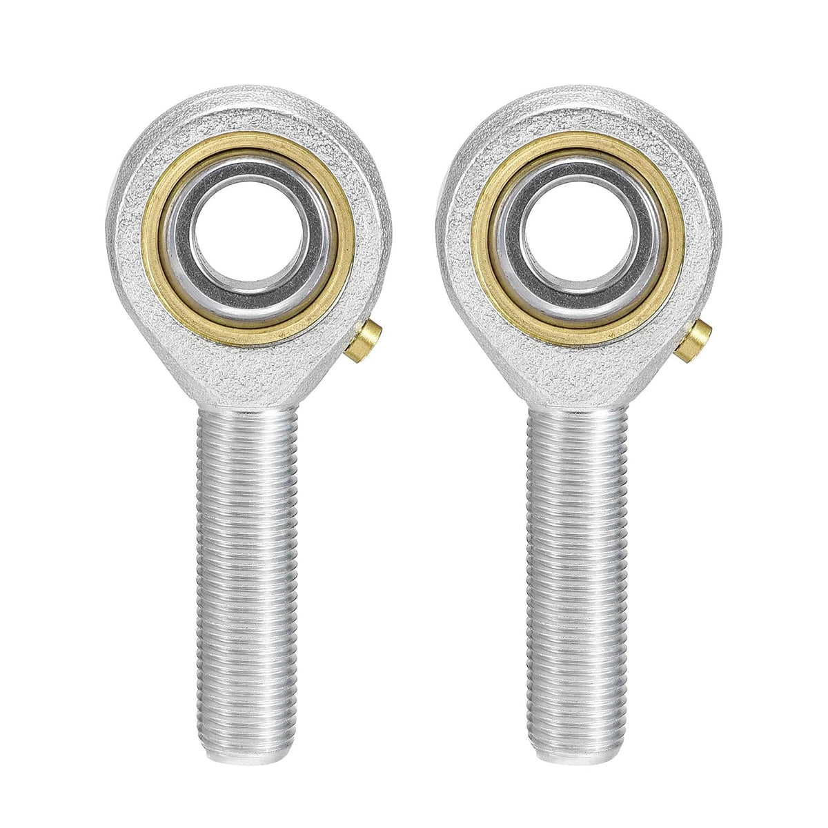 POSB7 Rod End Bearings 7/16-inch Bore Pre-Lubricated Bearings 7/16-20 Male Thread Left Hand 2pcs