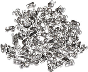 Ball Chain Connector, Ball Clamshell Style Crimp Link Stainless Steel Connection