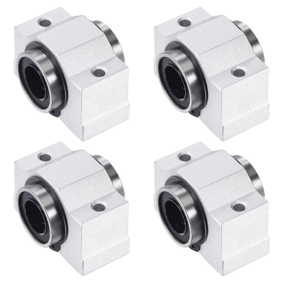 SCV13UU Linear Ball Bearing Slide Block Units, 13mm Bore Diameter 4pcs