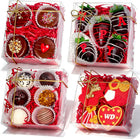 LinkMejor 25Pack Cutii Transparente de Cookies Complete 5x5x2Inchi Cutii de Patiserie