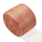 Copper Mesh 5 Inches x 49 Feet, Copper Mesh Roll for Hole Filler, Distilling, Fabric DIY Kit, Pure 100% Copper Roll