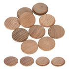 20Pcs Wood Button Plugs, 30mm / 1.18" Hardwood Screw Hole Plug Mushroom Wooden Caps Buttons Oak Wood Plug for Furniture Woodworking Craft Decor (35mm x 30mm)