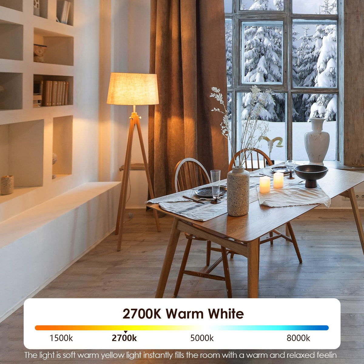 ลำปัดแสง LED LinkMejor A15 2 แบบ 5W 2700K สามารถปรับดับได้ ตาแสงตาราง