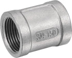 Pipe Fitting 3/4 NPT Female Thread Straight Hose Connector Adapter, 304 Stainless Steel