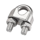 Wire Rope Clip Clamp M10 304 Stainless Steel for 10mm Diameter Cable, Pack of 8