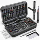 LinkMejor 68PC Tournevis à Vis à Crans Set Poignée T 42 Bits Acier S2
