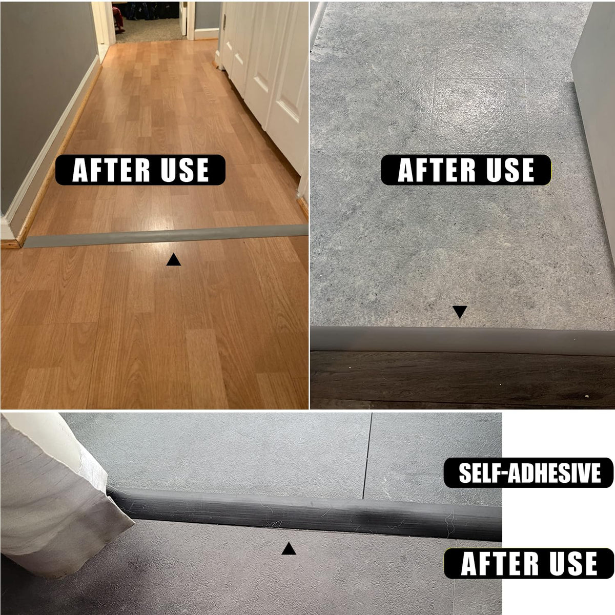 LinkMejor T Molding Esnek Self Yapıştırıcı Zemin Geçiş Bantı