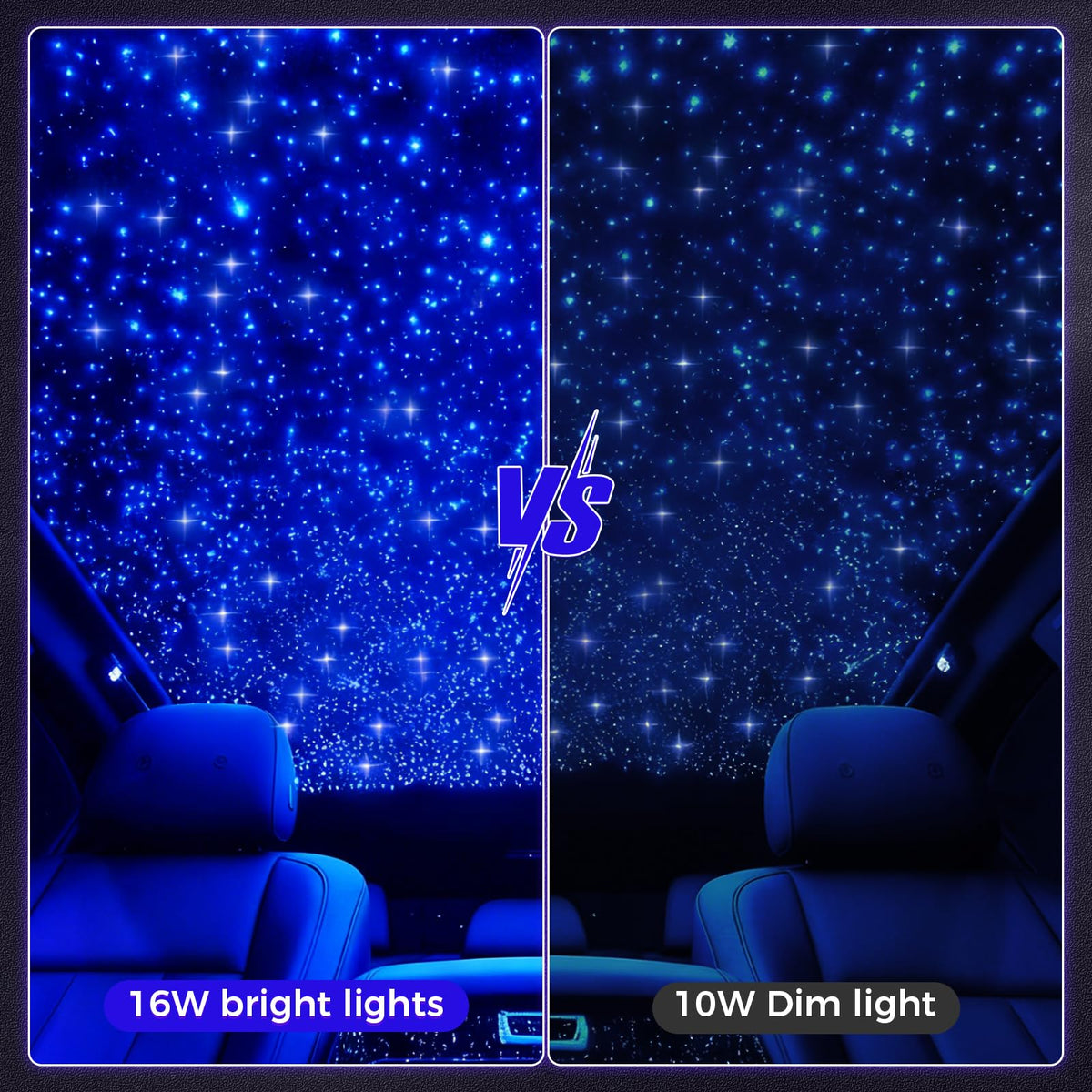 LinkMejor 1000 Sternenlicht Dachhimmel Lichter Set Faseroptik Sternenhimmel Lichter Set