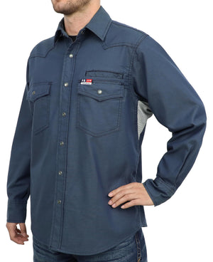 LinkMejor Magliette Ventilate FR a Perline 6.5oz Tessuto Morbido a Maglie Traspirante