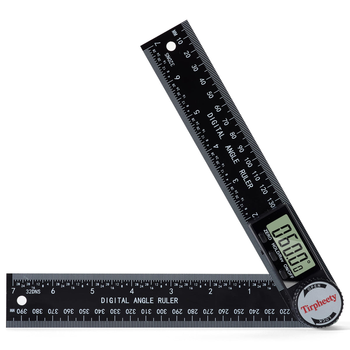 LinkMejor Găsimer Unghi Digital Protractor, 7-Inch (200mm) Instrument de Măsurare