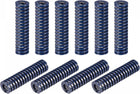 3D Printer Die Spring, 10pcs 16mm OD 60mm Long Spiral Stamping Light Load Compression Mould Die Springs for 3D Printer Electric Part, Blue