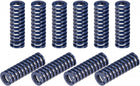 3D Printer Die Spring, 20pcs 10mm OD 30mm Long Spiral Stamping Light Load Compression Mould Die Springs for 3D Printer Electric Part, Blue