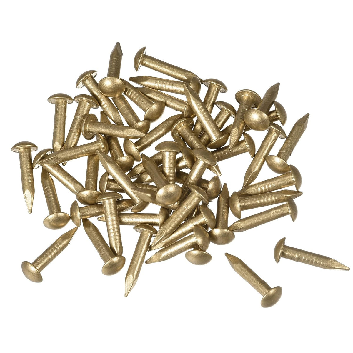Small Tiny Brass Nails 2.8x15mm for DIY Decorative Pictures Wooden Boxes Household Accessories 50pcs