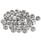 Self -Clinching Nuts,1/4-20 x 0.22-Inch Stainless Steel Rivet Nut Round Head Steel Metal Sheet Mounting Hardware Fastener 50pcs