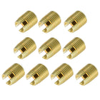 Self Tapping Threaded Inserts M3 M5x6mm 45# Carbon Steel Repairing Nuts 20pcs
