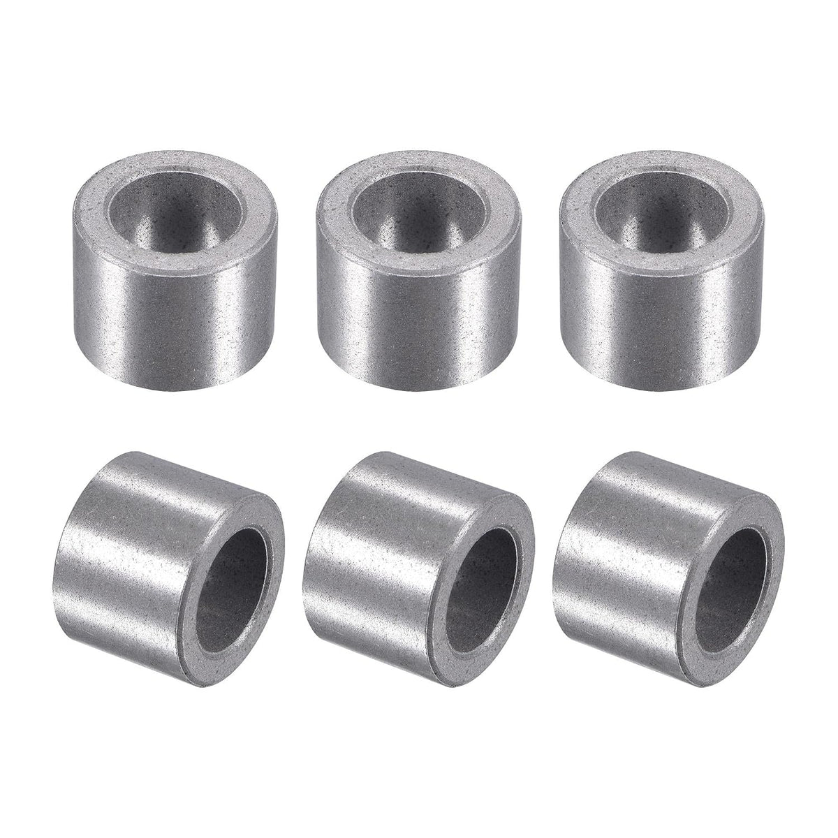 Sleeve Bearings 14mm Bore 22mm OD 17mm Length Sintered Iron Self-Lubricating Bushings 6pcs