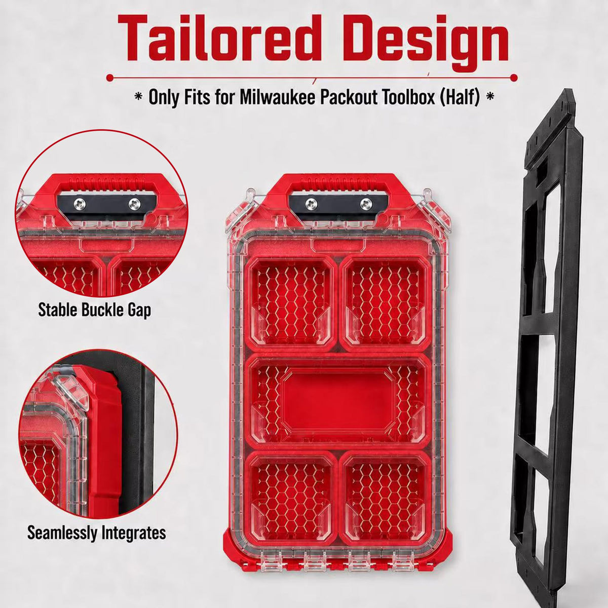 Packout Mounting Plate Compatible with Milwaukee Packout Toolbox