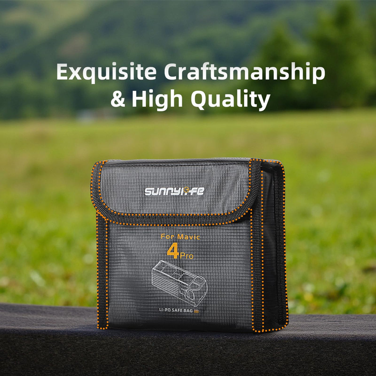Pouch Kunci Api untuk Aksesoris DJI Mavic 4 Pro LinkMejor - Besar