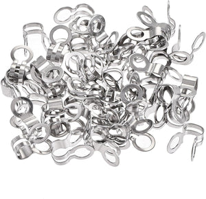 Ball Chain Connector, Double Ring Type Link Stainless Steel Loop Connection