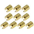 Self Tapping Threaded Inserts M4 M7x8mm 45# Carbon Steel Repairing Nuts 20pcs
