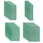 Double-Sided PCB Board Printed Circuit Boards Kit (4 Sizes 4x6 5x7 3x7 2x8) Prototyping Board for DIY Soldering Electronic Projects Practice Test Circuit 20pcs