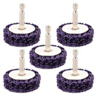 LinkMejor 5 Pcs 2" Disco Removível de Desengomar, 1/4" Parafuso, Remover