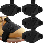 LinkMejor 4 Pcs Protektor Sepatu Motor, Pads Penutup Kaki Transmisi Karet