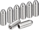 Ball Point Set Screws, M8 x 20mm 304 Stainless Steel Metric Spring Hex Socket Screw 8pcs