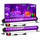 LinkMejor 2 Pack 42W LED Black Light Bar untuk Party Bercahaya