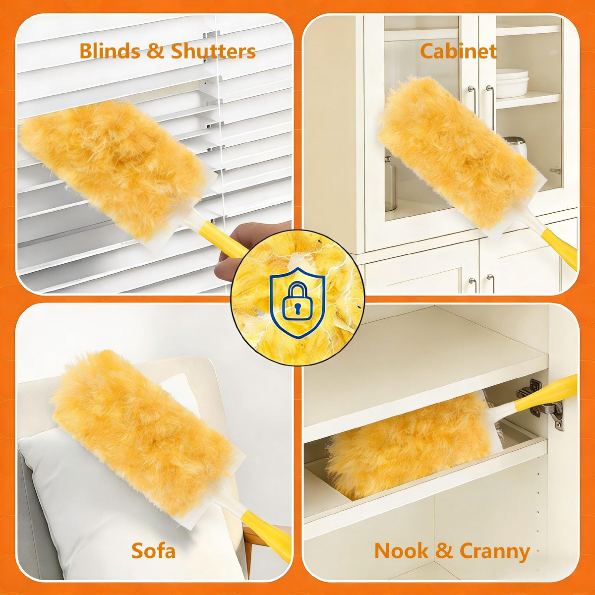 Ricambi per Asciugamano Swiffer, 30 Confezioni di Ricambi con 1 Maniglia