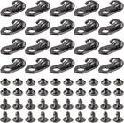 Shoelace Hooks, Alloy Hiking Boots Shoes Fittings Buckle with Rivets