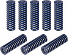 3D Printer Die Spring, 8pcs 20mm OD 60mm Long Spiral Stamping Light Load Compression Mould Die Springs for 3D Printer Electric Part, Blue