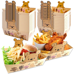 คาสติก หน้าจองดอกนมแมวบ้าน - ขนาดใหญ่ วินนี่ เบบี้ชาวเพิร์ตี้ ฟาเวอร์ส กระดาษบริการอาหาร 