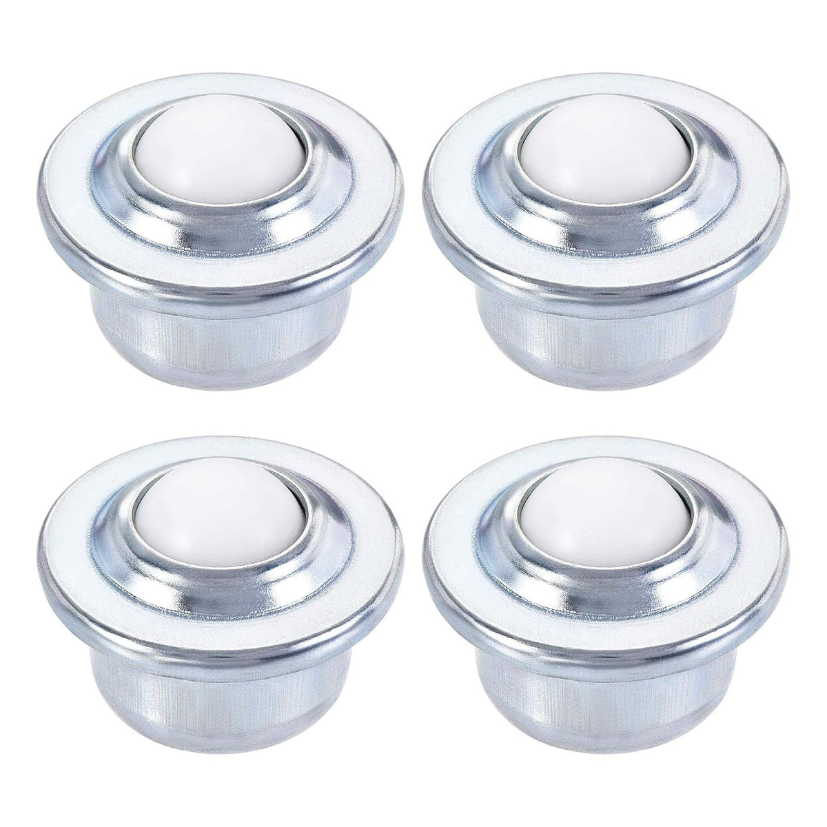 Ball Transfer Bearing Unit 15mm 33Lbs Nylon Drop-in Type for Transmission Pack of 4